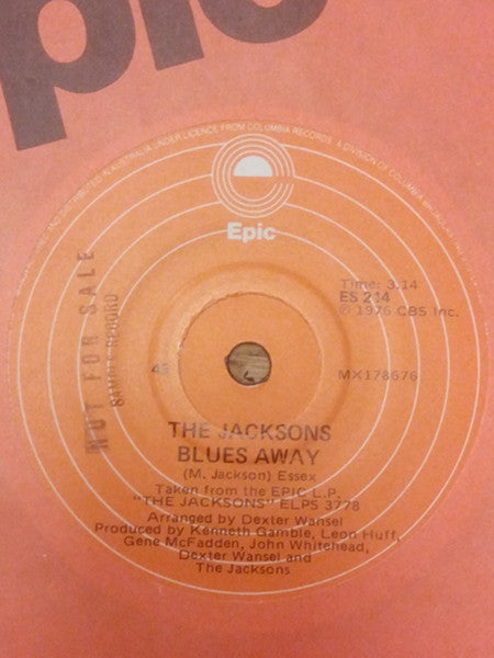 The Jacksons : Show You The Way To Go (7", Single)