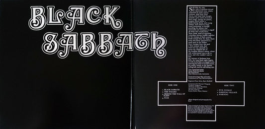 Black Sabbath : Black Sabbath (LP, Album, RE, 180)