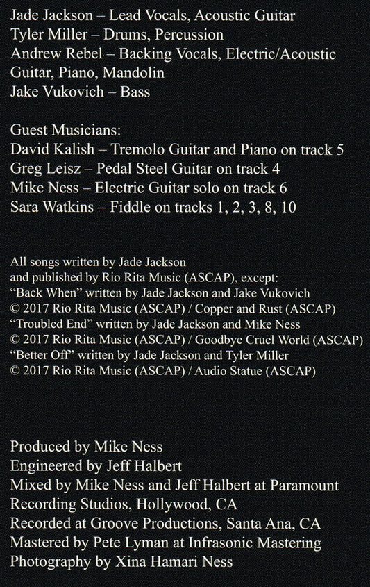 Jade Jackson : Gilded (LP, Album, 180)