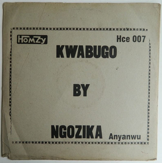 Ngozika Anyanwu : Kwabugo (LP, Album)