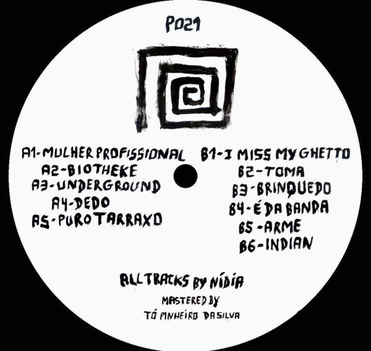 Nídia : Nídia É Má, Nídia É Fudida (LP, Album)