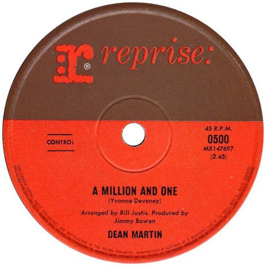 Dean Martin : A Million And One / Shades (7", Single)