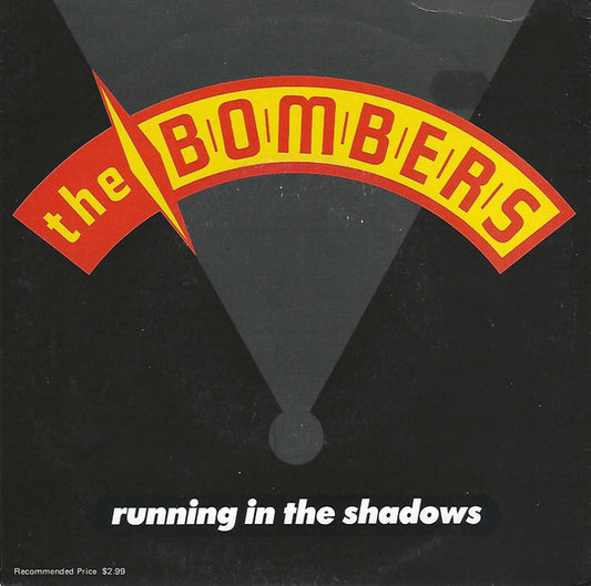 The Bombers (8) : Running In The Shadows (7", Single, Ltd, Promo)