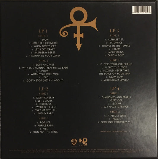 Prince : 4Ever (4xLP, Comp + Box, Album, Comp)