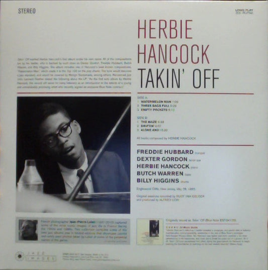 Herbie Hancock : Takin' Off (LP, Album, Dlx, Ltd, RE, 180)