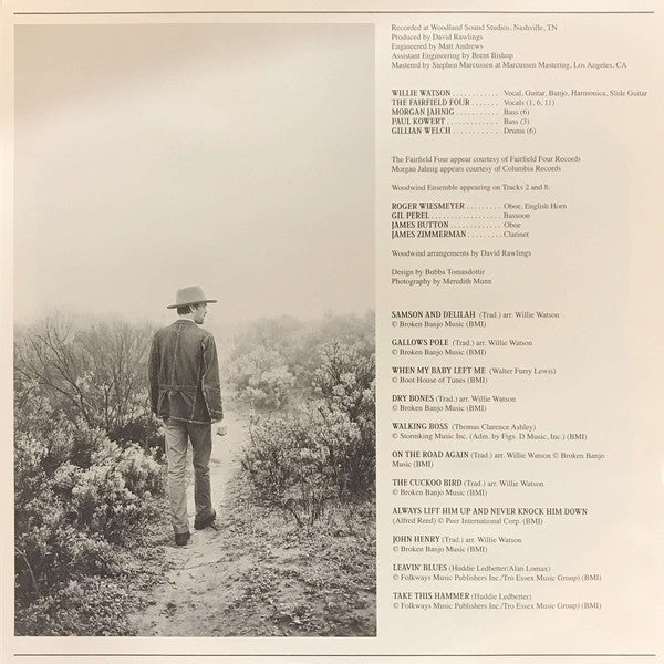 Willie Watson : Folksinger Vol. 2 (LP, Album)