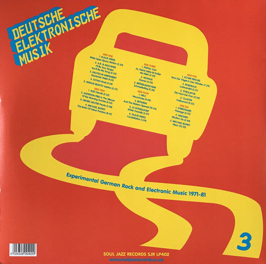 Various : Deutsche Elektronische Musik 3 (Experimental German Rock and Electronic Music 1971-81) (3xLP, Comp)