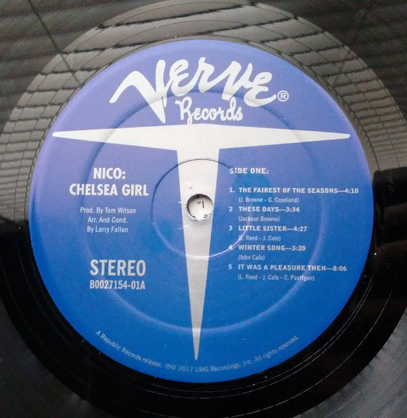 Nico (3) : Chelsea Girl (LP, Album, RE)
