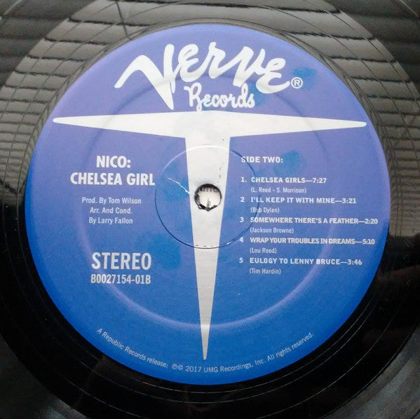 Nico (3) : Chelsea Girl (LP, Album, RE)