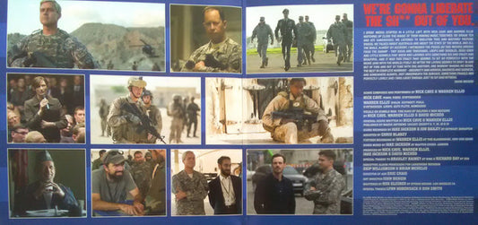 Nick Cave & Warren Ellis : War Machine (Original Score) (2x12", Album, Whi)