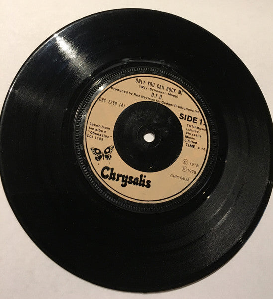 UFO (5) : Only You Can Rock Me (7", Single)