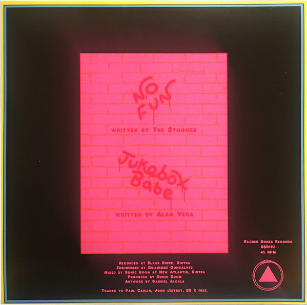 Moon Duo : Jukebox Babe / No Fun (12", Single)