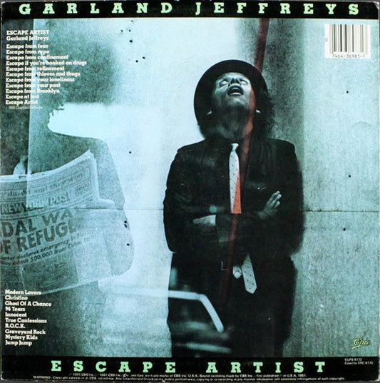 Garland Jeffreys : Escape Artist (LP, Album + 7", EP)