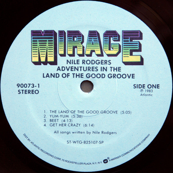 Nile Rodgers : Adventures In The Land Of The Good Groove (LP, Album, SP )