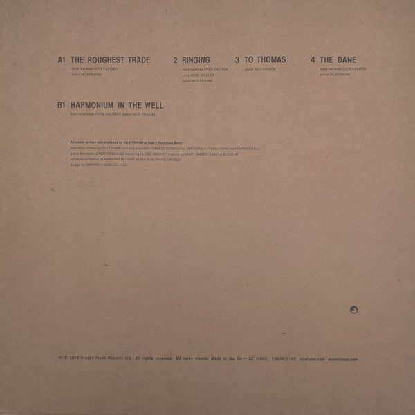 Nils Frahm : Encores 1 (12", EP)