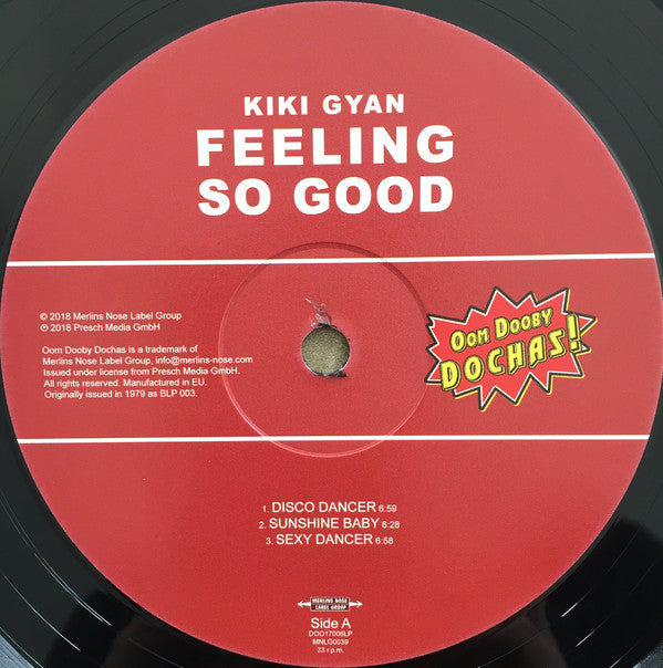 Kiki Gyan : Feeling So Good (LP, Album, RE)