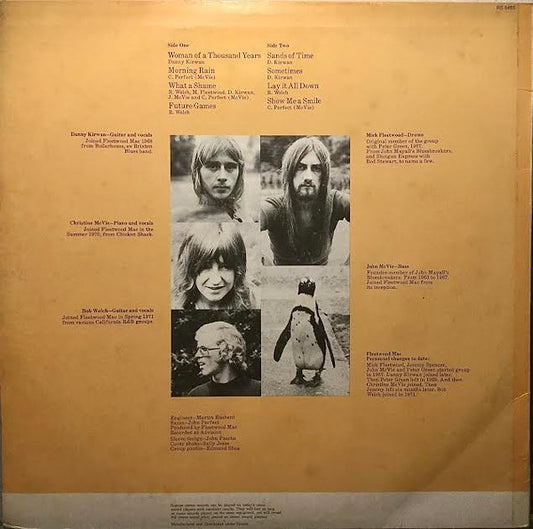 Fleetwood Mac : Future Games (LP, Album, Yel)