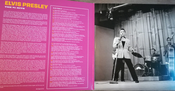 Elvis Presley : The #1 Hits (LP, Comp, 180)