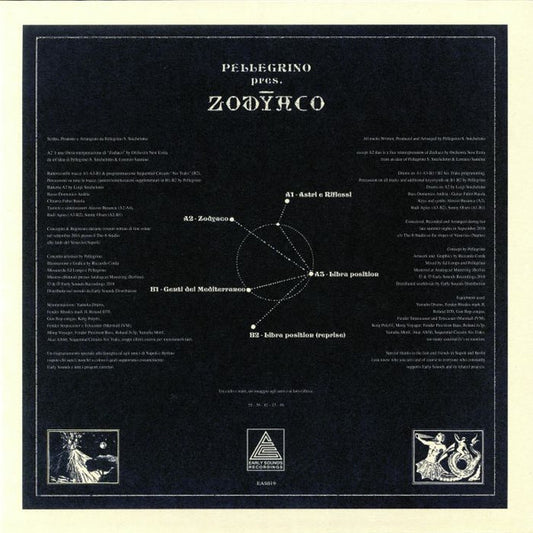 Pellegrino S. Snichelotto Pres. Zodyaco : Zodyaco (12", MiniAlbum)