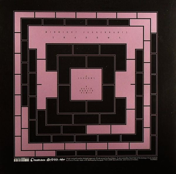 Midnight Juggernauts : Shadows (10", Ltd)