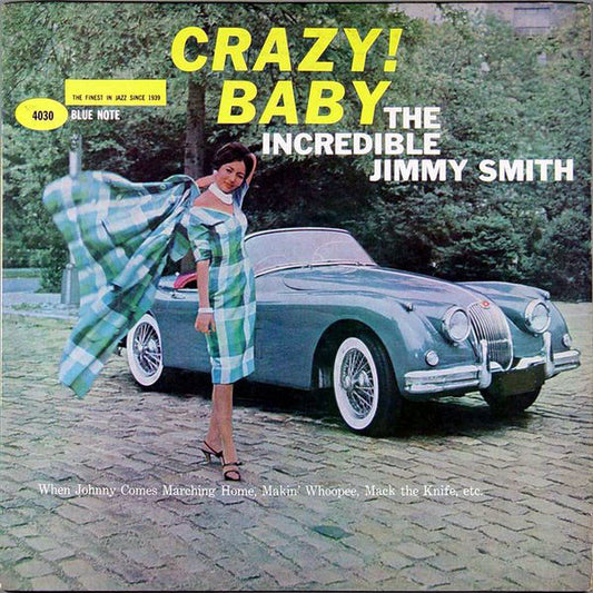 Jimmy Smith : Crazy! Baby (LP, Album, Mono)