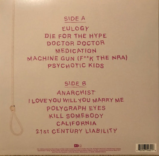Yungblud (3) : 21st Century Liability (LP, Album, Ltd, Whi)