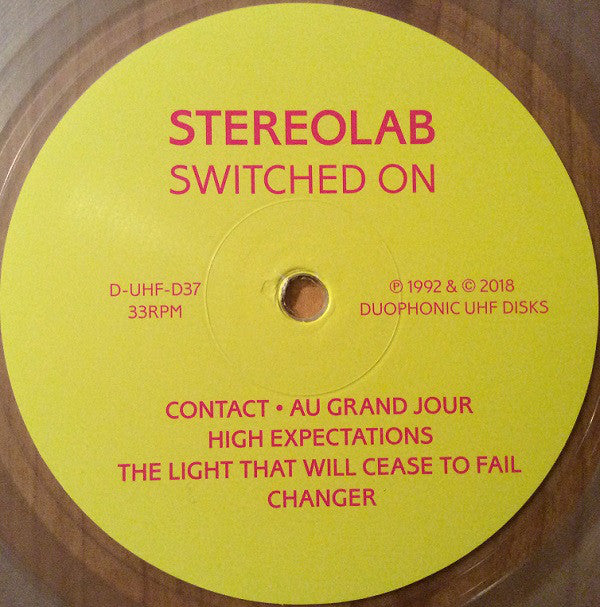 Stereolab : Switched On (LP, Comp, Ltd, RE, RM, Cle)