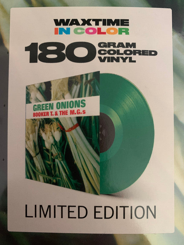 Booker T & The MG's : Green Onions (LP, Album, Ltd, RE, RM, Gre)