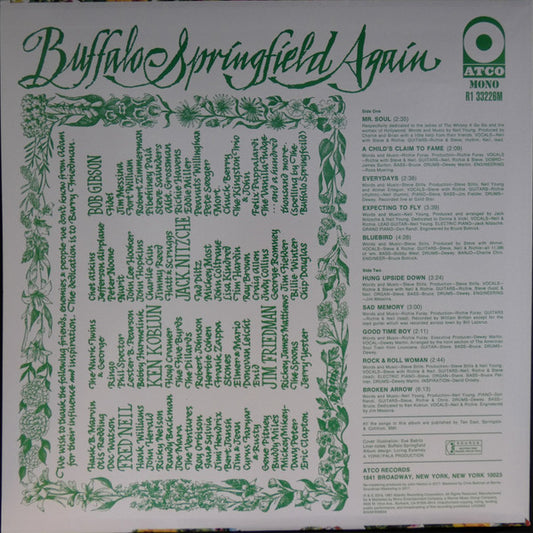 Buffalo Springfield : Buffalo Springfield Again (LP, Album, Mono, Ltd, RE, RM, 180)