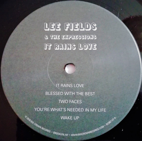 Lee Fields & The Expressions : It Rains Love (LP, Album)