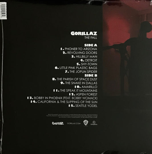 Gorillaz : The Fall (LP, Album, RSD, Ltd, RE, Gre)