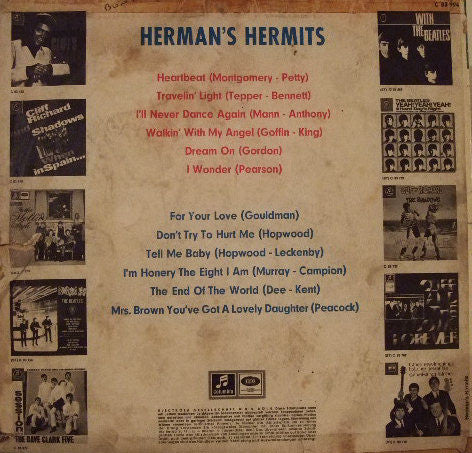 Herman's Hermits : Herman's Hermits (LP, Album, Mono)