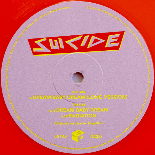 Suicide : Dream Baby Dream (12", RSD, Single, Ltd, Ora)