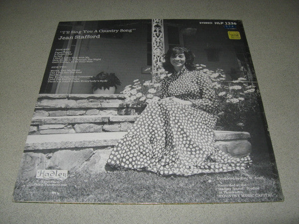Jean Stafford : I'll Sing You A Country Song (LP, Album)