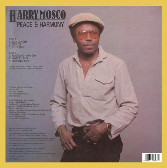 Harry Mosco : Peace & Harmony (LP, Album, RE)