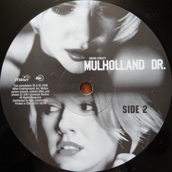 Angelo Badalamenti And David Lynch : David Lynch's Mulholland Dr. (Music From The Motion Picture) (2xLP, Album, Comp, RE)