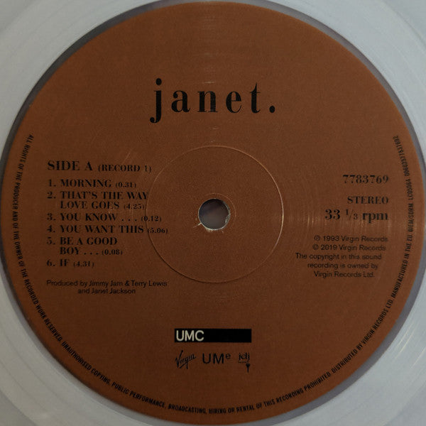 Janet Jackson : Janet. (2xLP, Album, Ltd, RE, Col)