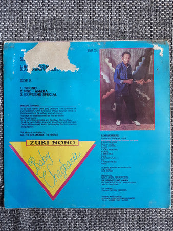 Zuki Nono & His Okwerekwesike Highlife Stars Band Of Africa : Baby Chegharia (LP, Album)
