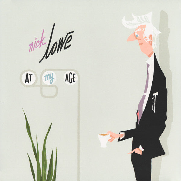 Nick Lowe : At My Age (LP, Album, RP)
