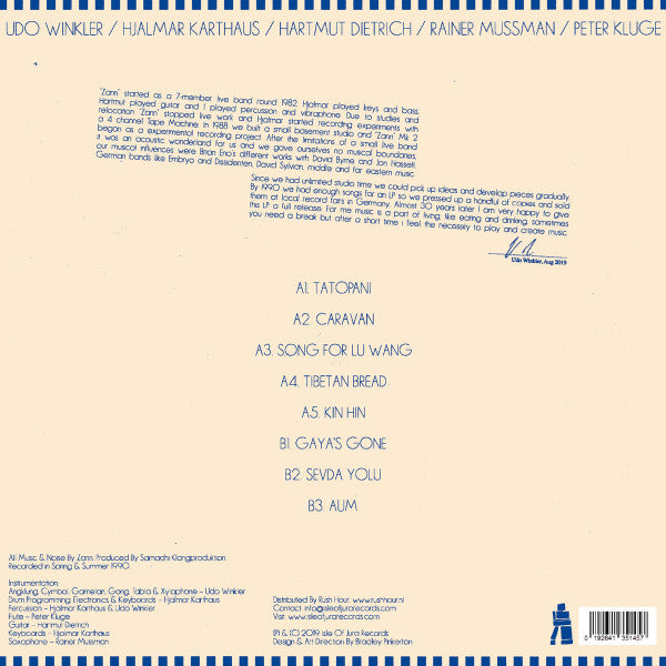 Zann (2) : Strange Ways / Inside Jungle (LP, Album, RE)