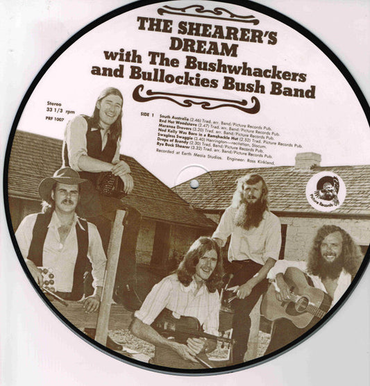 The Bushwackers : The Shearer's Dream (LP, Album, Pic)