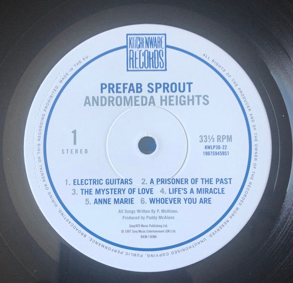 Prefab Sprout : Andromeda Heights (LP, Album, RM)