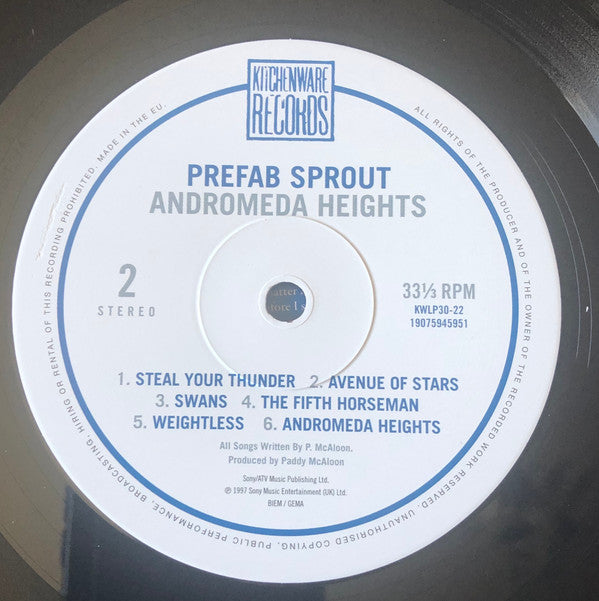 Prefab Sprout : Andromeda Heights (LP, Album, RM)