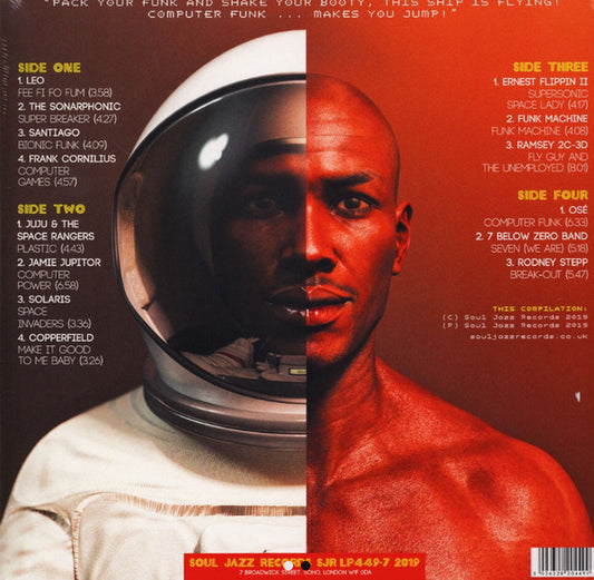 Various : Space Funk (Afro Futurist Electro Funk In Space 1976-84) (2xLP, Comp + 7" + Dlx, Ltd)