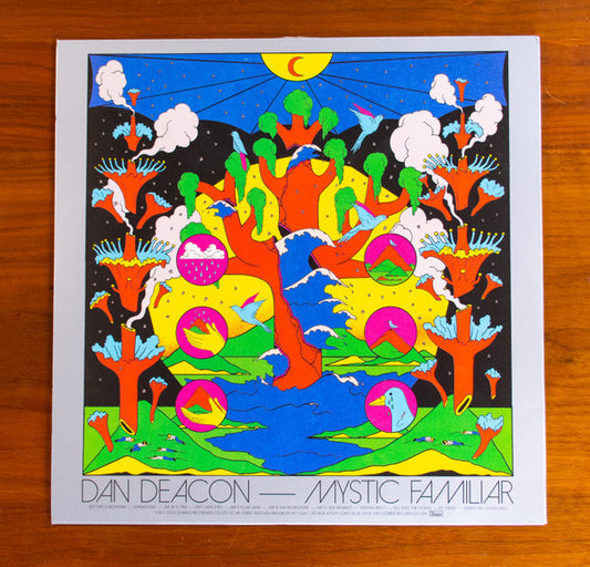 Dan Deacon : Mystic Familiar (LP, Album, Ltd, Sil)