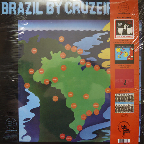 Marcos Valle, Azymuth, Brazil By Music* : Fly Cruzeiro (LP, Ltd, RE)