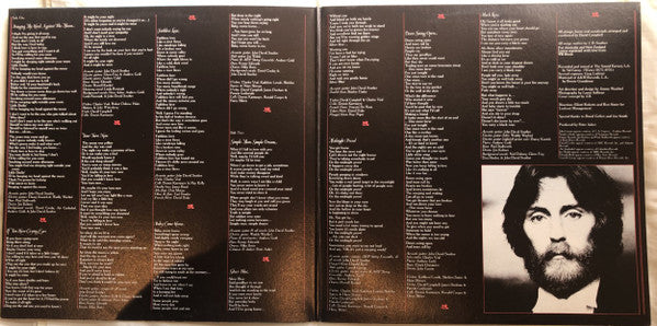 John David Souther : Black Rose (LP, Album)