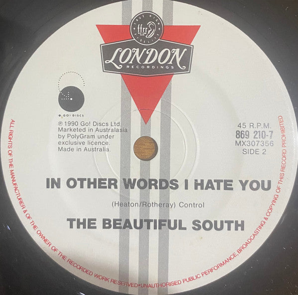 The Beautiful South : A Little Time (7", Single)