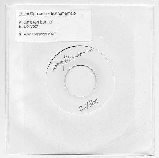 Leroy Duncann : Instrumentals (7", Ltd, Num, W/Lbl)