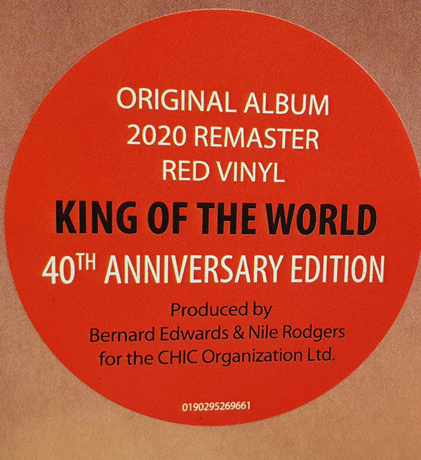 Sheila And B. Devotion* : King Of The World (LP, Album, RE, RM, Red)